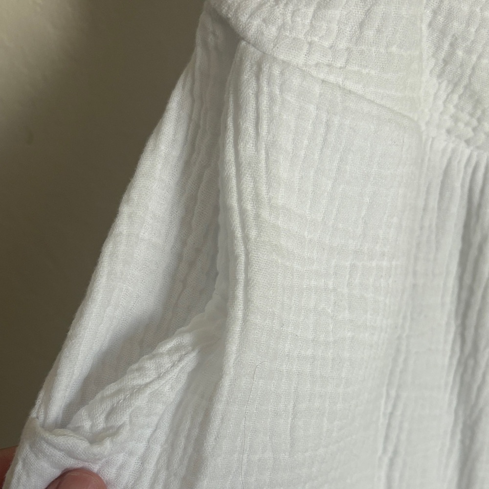 Fashion Nova White Ruffled Jumpsuit - Picture 6 of 6